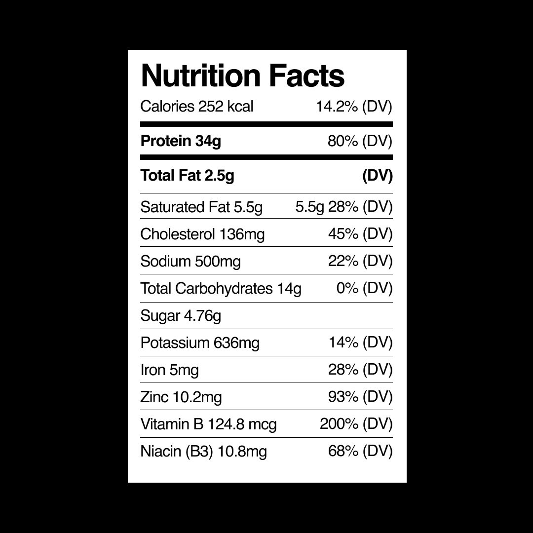 Beef Jerky Honey BBQ flavor